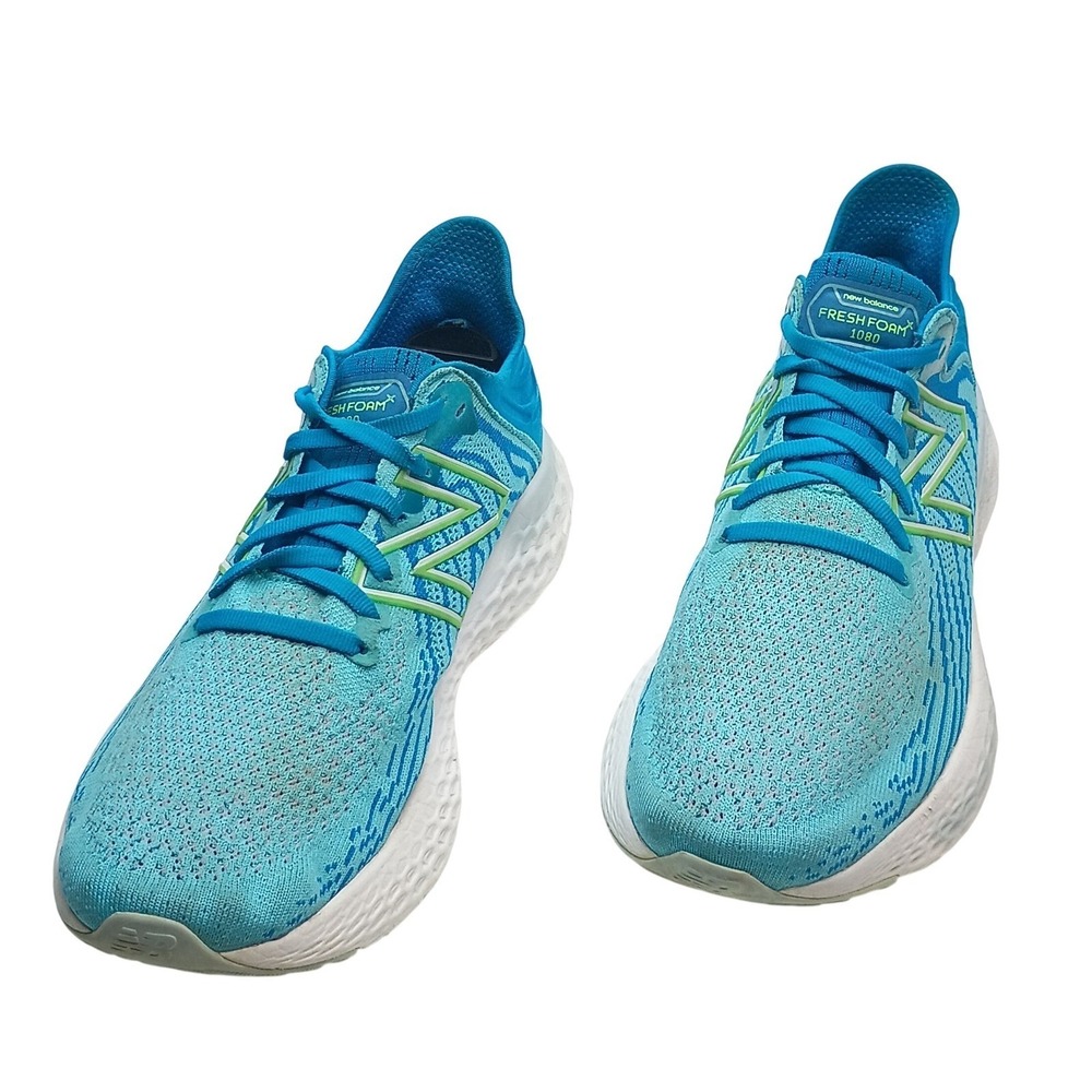 New Balance Fresh Foam 1080 v11 Blue Teal Running Shoes Womens 8.5 W1080B11